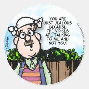 Voices Classic Round Sticker