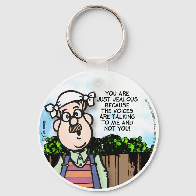 Voices Keychain (Front)