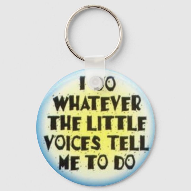 voices keychain (Front)