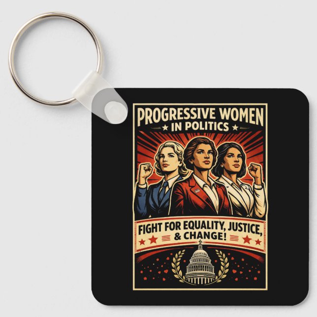 Voices of Change Keychain (Front)