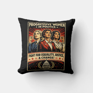 Voices of Change Throw Pillow