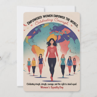 “Voices of Equality: A Tribute to Women's Power” Holiday Card