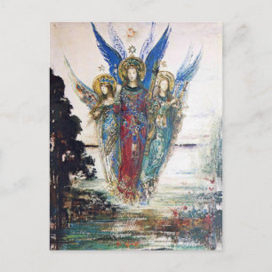 Voices of Evening by Gustave Moreau Postcard