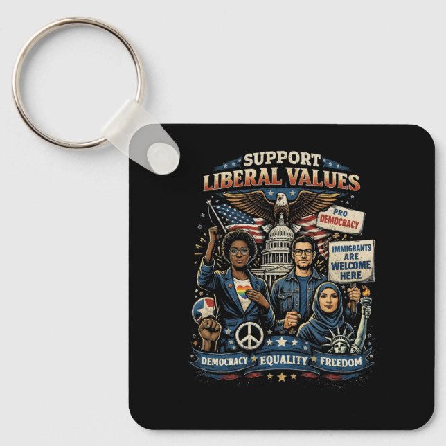 Voices of Freedom Keychain (Front)