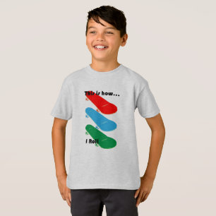 Voici comment je roule Design - T-shirt de base po