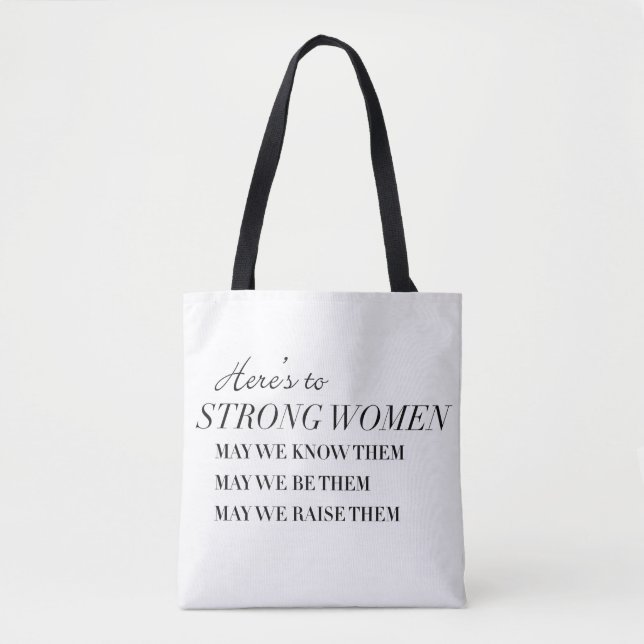 Voici dans le sac fourre-tout fort à femmes (Devant)