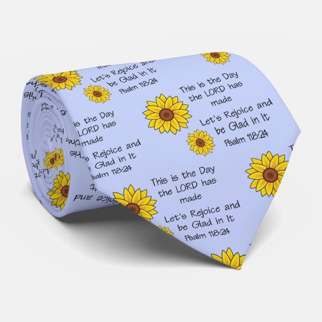 Voici le Cravate de tournesol du jour (Roulé)