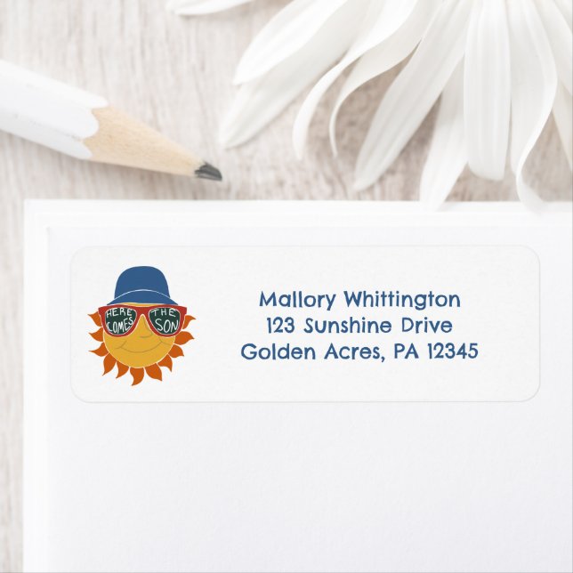 Voici le Fils Baby Boy Shower (En situation)