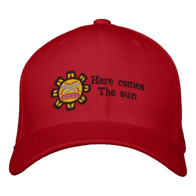 voici le Haida Sun brodé Casquette de baseball (Devant)