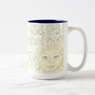 Voici le soleil - tasse de café