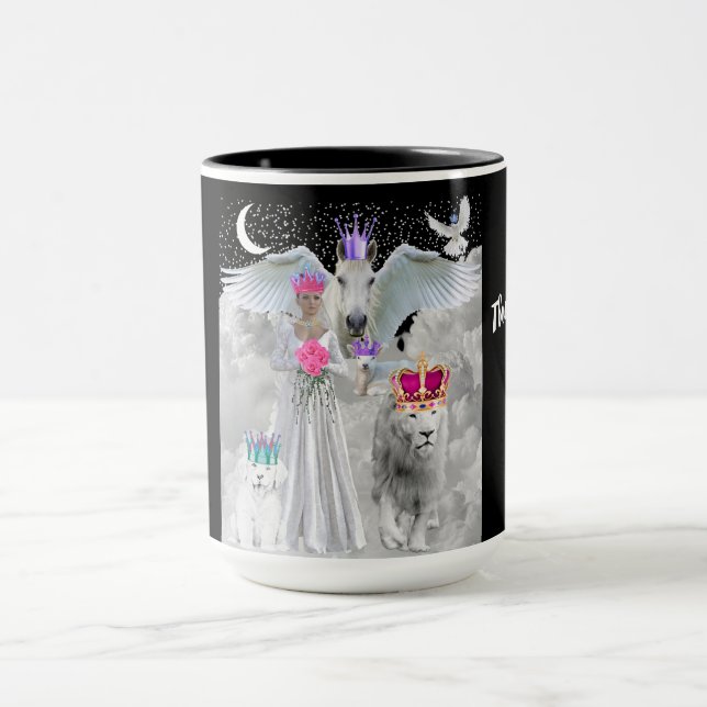 Voici L'Épouse Venait De La Mug De Café (Centre)