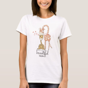 Voici Ma Jolie Maman T-Shirt Enfants - Minim Vinta