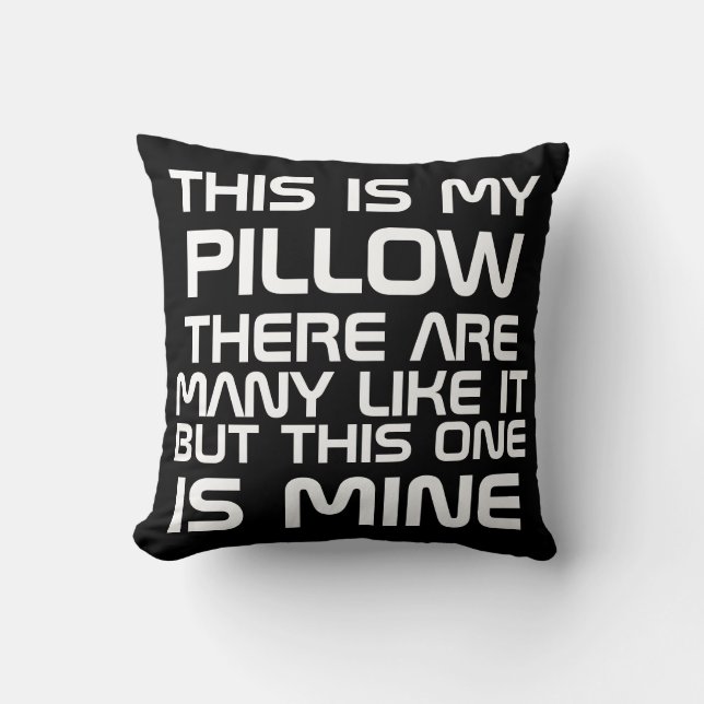 Voici Mon Coussin (Recto)