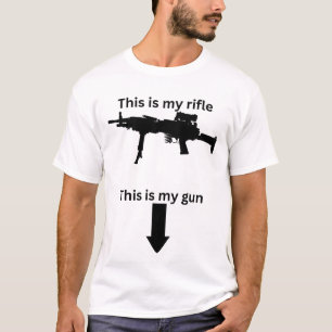 Voici mon t-shirt à fusil