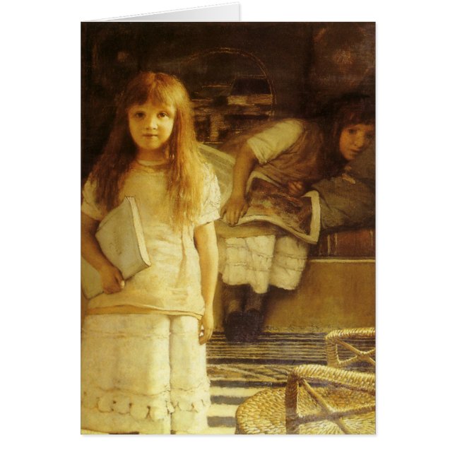 Voici notre coin par Sir Lawrence Alma Tadema (Devant)