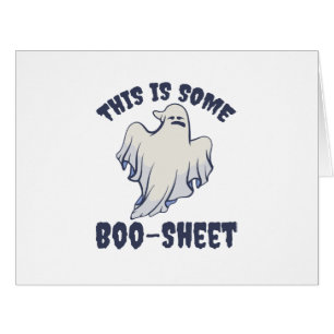 Voici un Boo Sheet Sassy Ghost