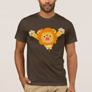 Voici venir le T-shirt de problème (lion mignon d