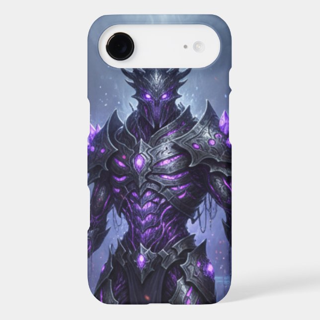 Void Beast Case: Epic Purple Gamer Skin (Back)
