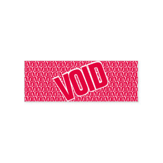 VOID Privacy Stamp