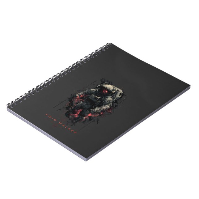 Void Walker Astronaut Heavy Metal Notebook (Left Side)