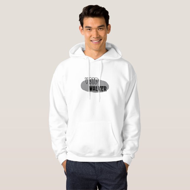 VOID WALKER Minimalist Aesthetic Hoodie | Premium  (Front Full)