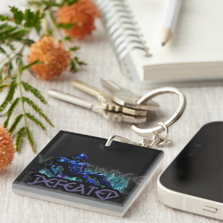 VoidForge "Defeated" Dark Fantasy Fallen Knight Keychain