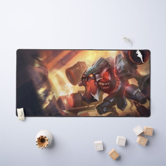Void's Terror Gaming Desk Mat | Abyss Monster (Kids Table)