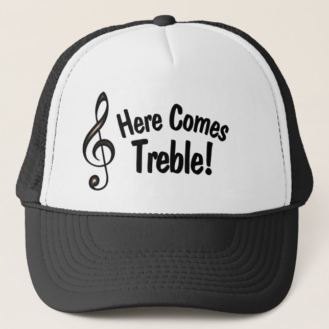 Voilà Arbre ! Drôle Casquette pour musiciens (Devant)