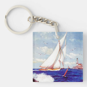 Voile Par le phare par Albert B. Marques