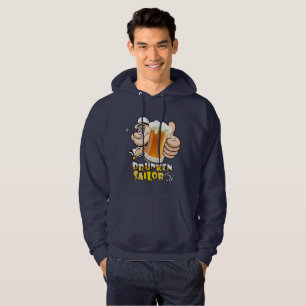 Voilier ivre   Sweat - shirt à capuche homme
