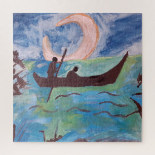 Voilier Moonlight Jigsaw Puzzle