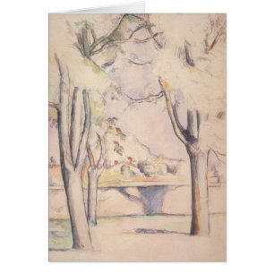 Voir à travers les arbres par Paul Cezanne, Art Vi