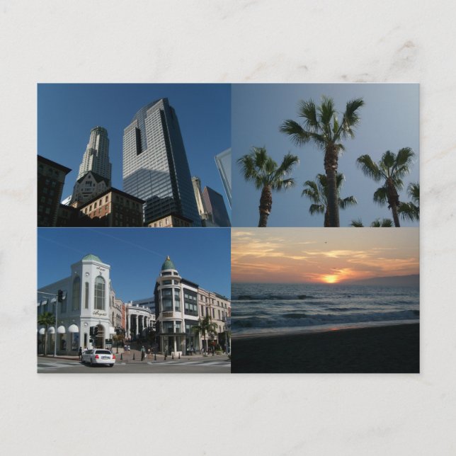 Voir carte postale L.A. (Devant)