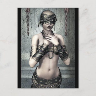 Voir Pas De Carte Postale D'Art Gothique Malin