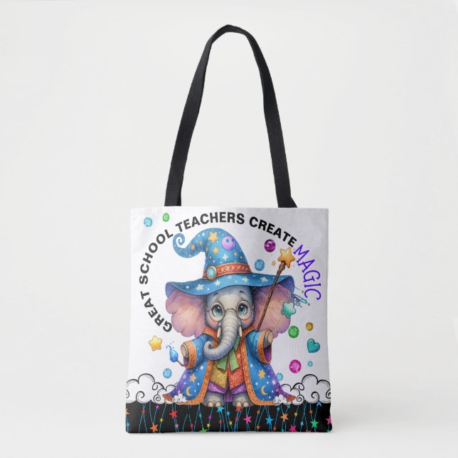 Voir retour - Version 2 - Sac fourre-tout d'enseig (Devant)