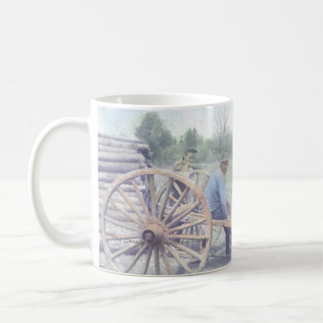 Voisins à la tasse de travail (Gauche)