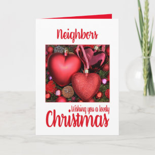 Voisins Jolie carte de Noël