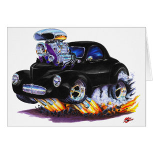 Voiture 1941 noire de Willys