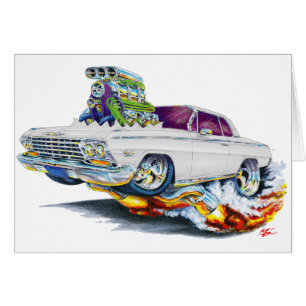 Voiture 1962-63 de blanc d'impala