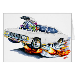 Voiture 1965-66 de blanc d'impala