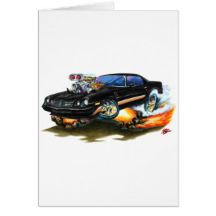 Voiture 1979-81 de Noir-Or de Camaro Z28