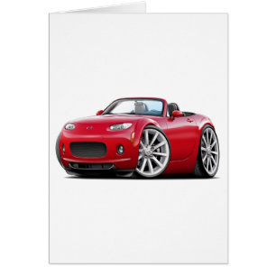 Voiture 2006-08 de rouge de Miata