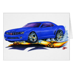 Voiture 2010 de bleu de Camaro