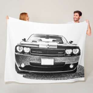 Voiture à grande couverture en polaire