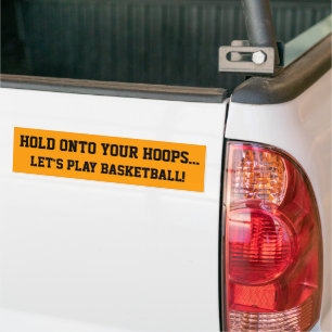 Voiture Autocollant de basketball Accrochez-vous à vos cer