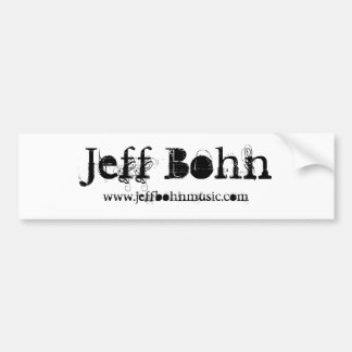 Voiture Autocollant de Bohn-Pare-chocs de Jeff