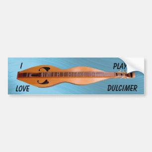 VOITURE AUTOCOLLANT DE DULCIMER-BUMPER