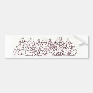 Voiture Autocollant de Ganesha