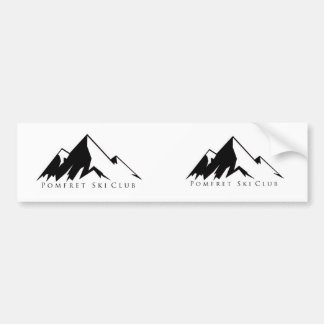 Voiture Autocollant de logo de montagne