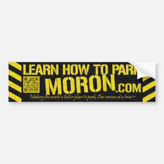 Voiture Autocollant de pare-chocs 11" x 3" LHTPM